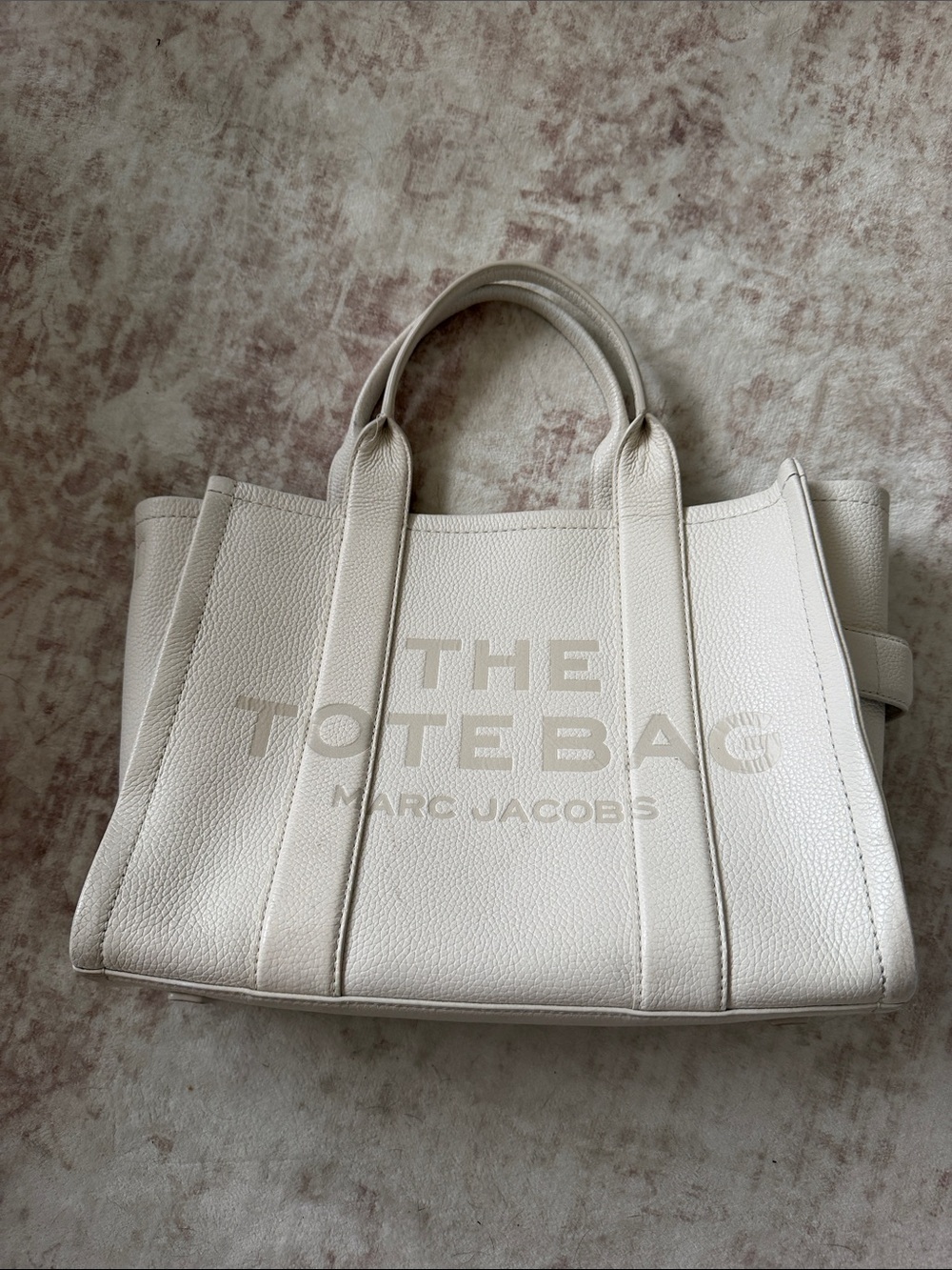 Marc Jacobs The Tote Bag in Light Cream
